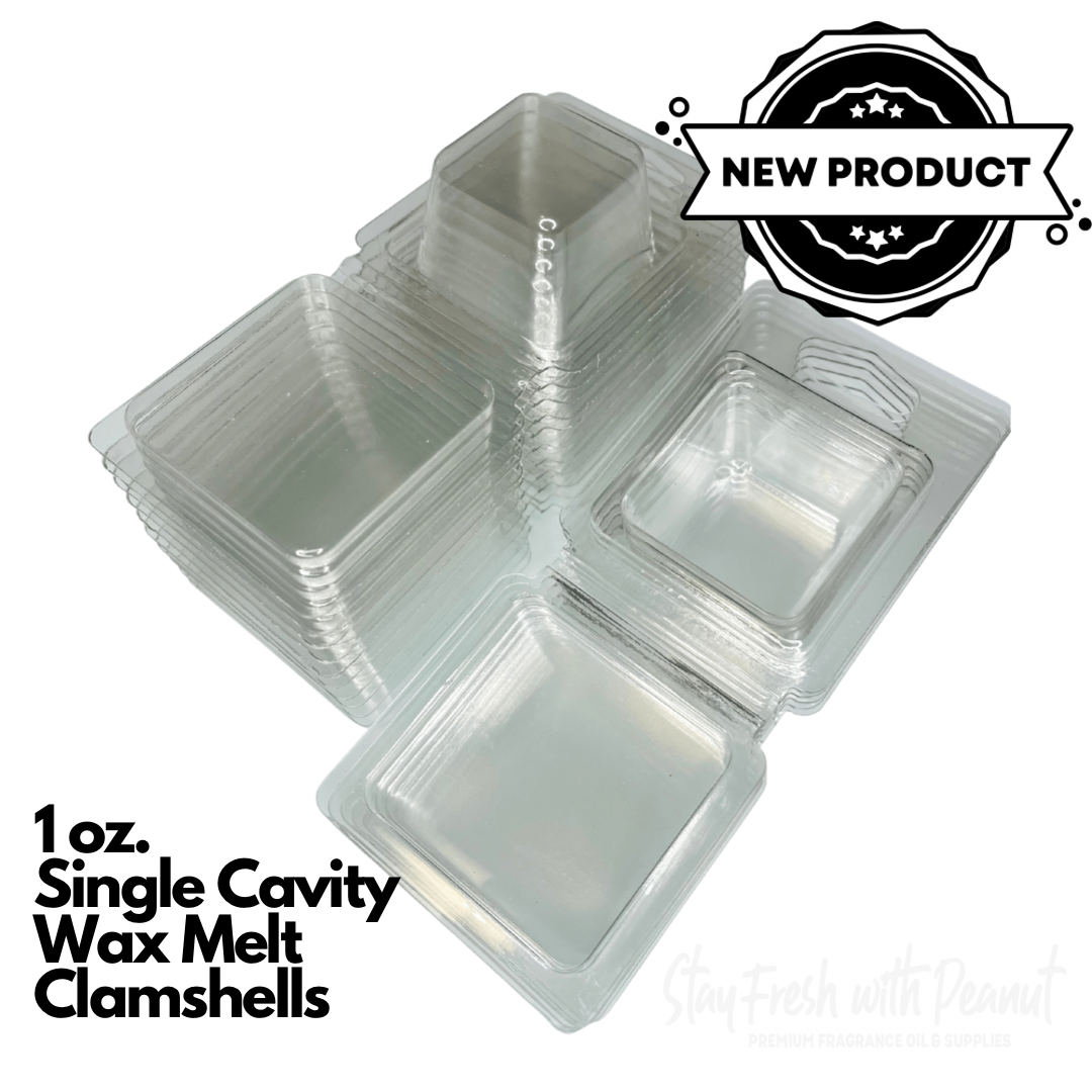 Single Cavity Clamshell Molds | For Wax Melts