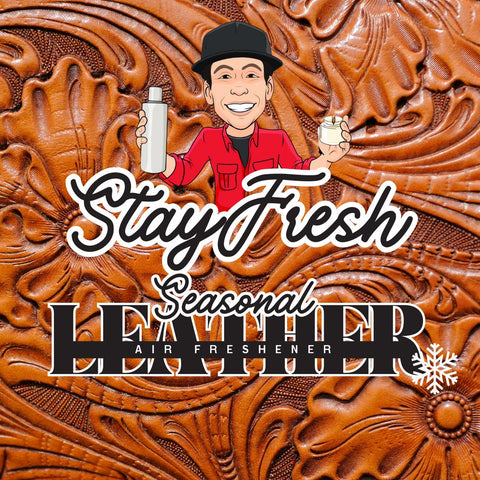 Seasonal Leather Air Fresheners
