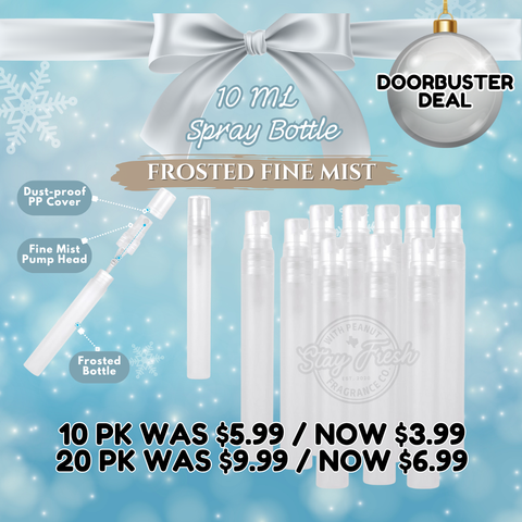 10 ml Fine Mist Mini Spray Bottle