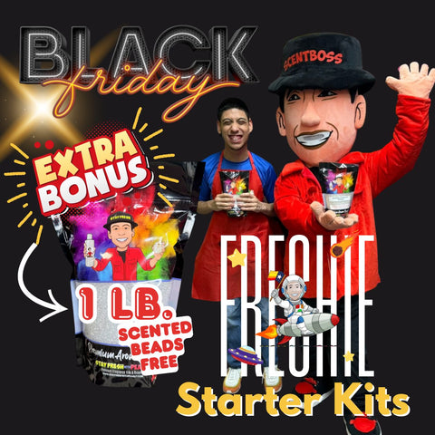 Scented Kit: DIY Freshie Making Kit – Scented Aroma Beads for Car Air Fresheners