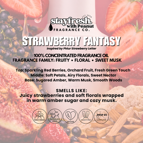 Strawberry Fantasy – Strawberry Letter Inspired (Phlur Type)