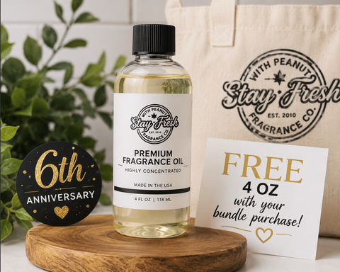 6th Anniversary Bonus 4 oz Fragrance Oil