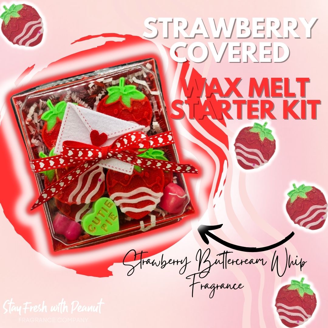 Peppermint Candy Wax Melt Starter Kit – Stay Fresh with Peanut