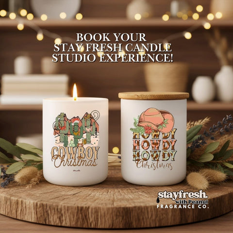 Stay Fresh Candle Studio (Private Experience) — Create Your Own 12 oz Soy-Blend Candle