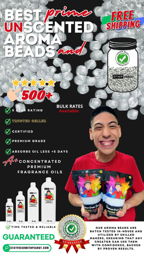 Maximum Prime Premium Unscented Aroma Beads – Stay Fresh