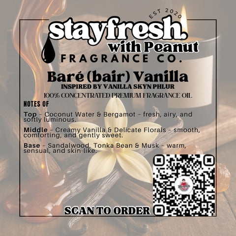 CONCENTRATED PREMIUM FRAGRANCE OIL | INSPIRED BY VANILLA SKYN TYPE BY PHLUR