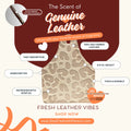 Ear Tag Cheetah Luxe Leather Patch