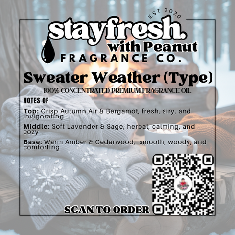 Sweater Weather (Type) Fragrance Oil