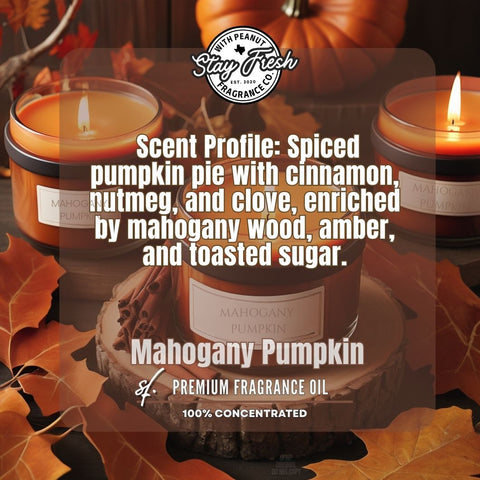 Mahogany Pumpkin Fragrance Oil