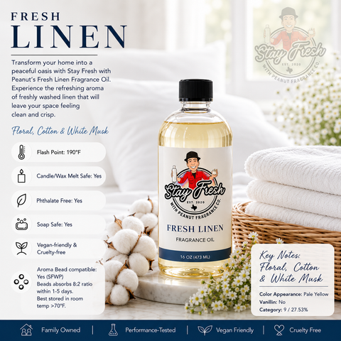 Fresh Linen Fragrance Oil