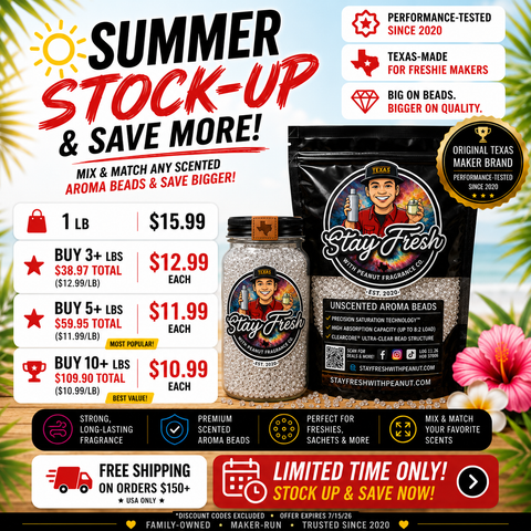 Scented Aroma Beads – Long-Lasting Fragrance by Stay Fresh With Peanut