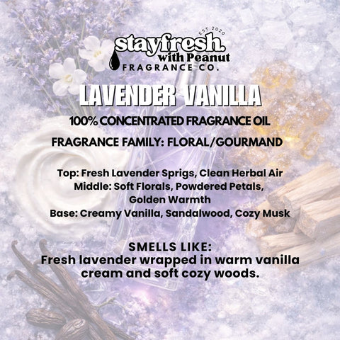 Lavender Vanilla Fragrance Oil