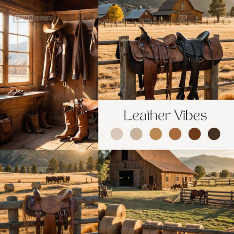 Veg-Tanned Leather | Original In-House Saddle Shop Fragrance Oil