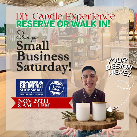 DIY In-Store Candle Experience: Reserve Your Time