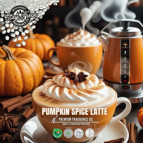 Pumpkin Spice Latte Fragrance Oil | Stay Fresh with Peanut