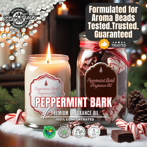 Candle Premium Fragrance Oil Peppermint Bark