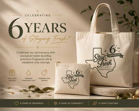 🎉 6th Anniversary Limited Edition Canvas Tote Bag