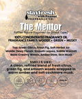 Stayfresh with Peanut Fragrance Co. product description card with fragrance details and ingredients.