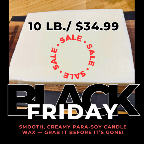 10 lb Para-Soy Candle Wax – Black Friday Doorbuster