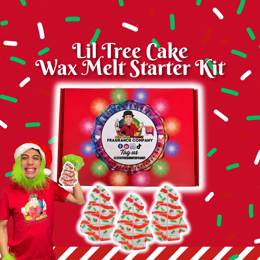 Lil Tree Cake Snap bar Wax Melt Starter Kit