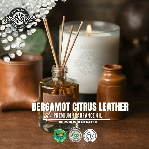 Bergamot Citrus Leather Fragrance Oil