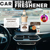Scented Car Reed Air Fresheners + BONUS Refill | Rainbow of Hope Donation