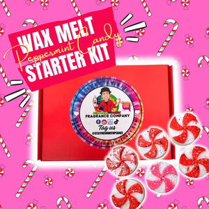 Peppermint Candy Wax Melt Starter Kit