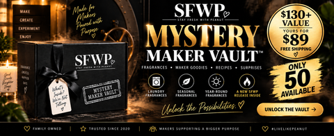 SFWP Mystery Maker Vault limited-edition fragrance and maker box, $130+ value for $89 with free shipping