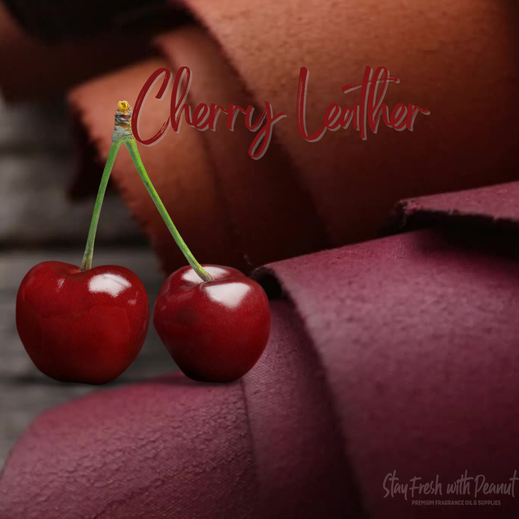 Cherry Leather Fragrance Oil – Stay Fresh with Peanut