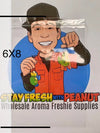 6X8 Clear 2 Mil Recloseable Polypropylene bags (100 Pack)
