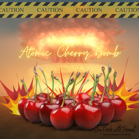 Atomic Cherry Bomb Fragrance Oil Sweet & Fruity Scent 32 oz (2lbs) Atomic Cherry Bomb Fragrance Oil Sweet & Fruity Scent 32 oz (2lbs)