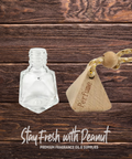 Stay Fresh Car Hanging Diffuser | Natural Pyramid
