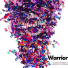 Warrior Awareness Ribbon Glitter & Polymer Clay Mix