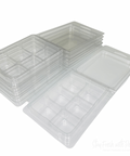 Six Cavity Clamshells for Wax Melts
