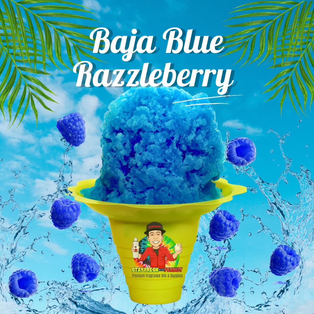 Blue Raspberry Scent Baja Blue Razzleberry Fragrance Oil – Stay Fresh with Peanut
